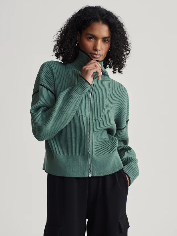 Carmen Zip-Through Knit Jacket