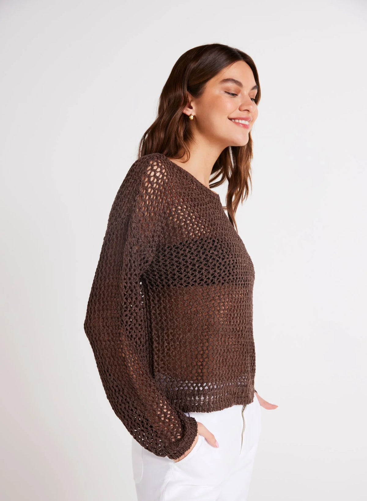 Relaxed Drop Shoulder Sweater