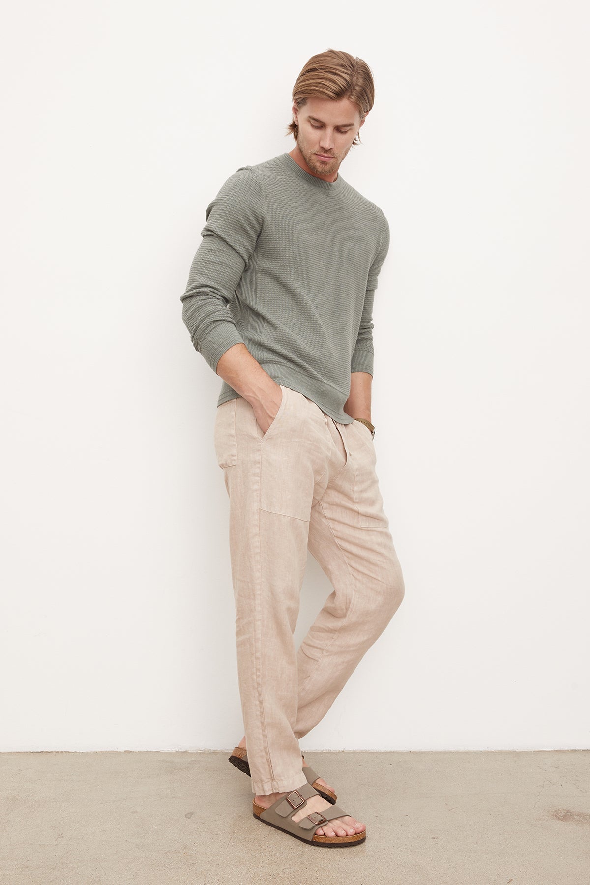 Ace Cotton Cashmere Knit Crew Neck