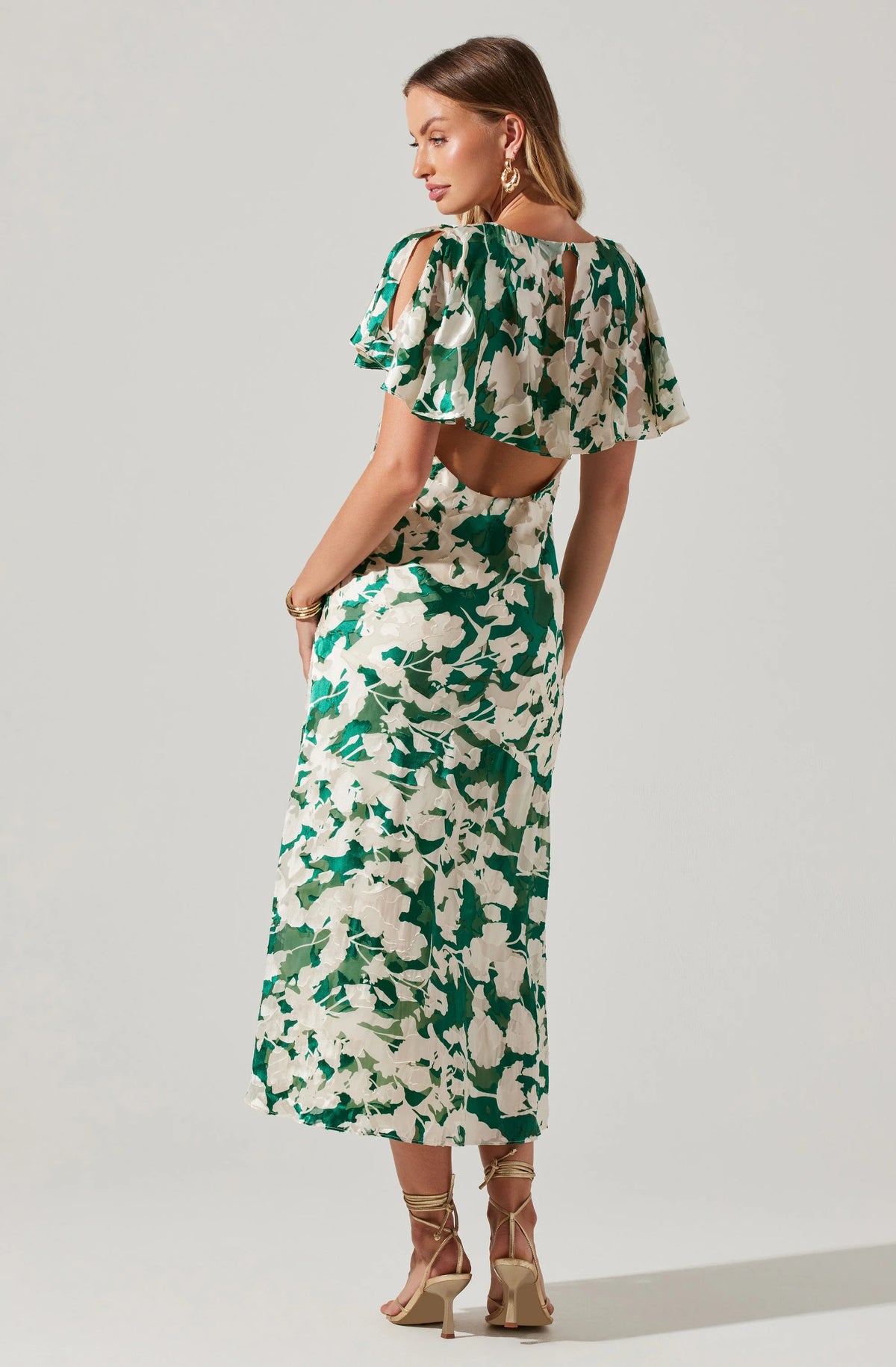 Florecita Floral Midi Dress