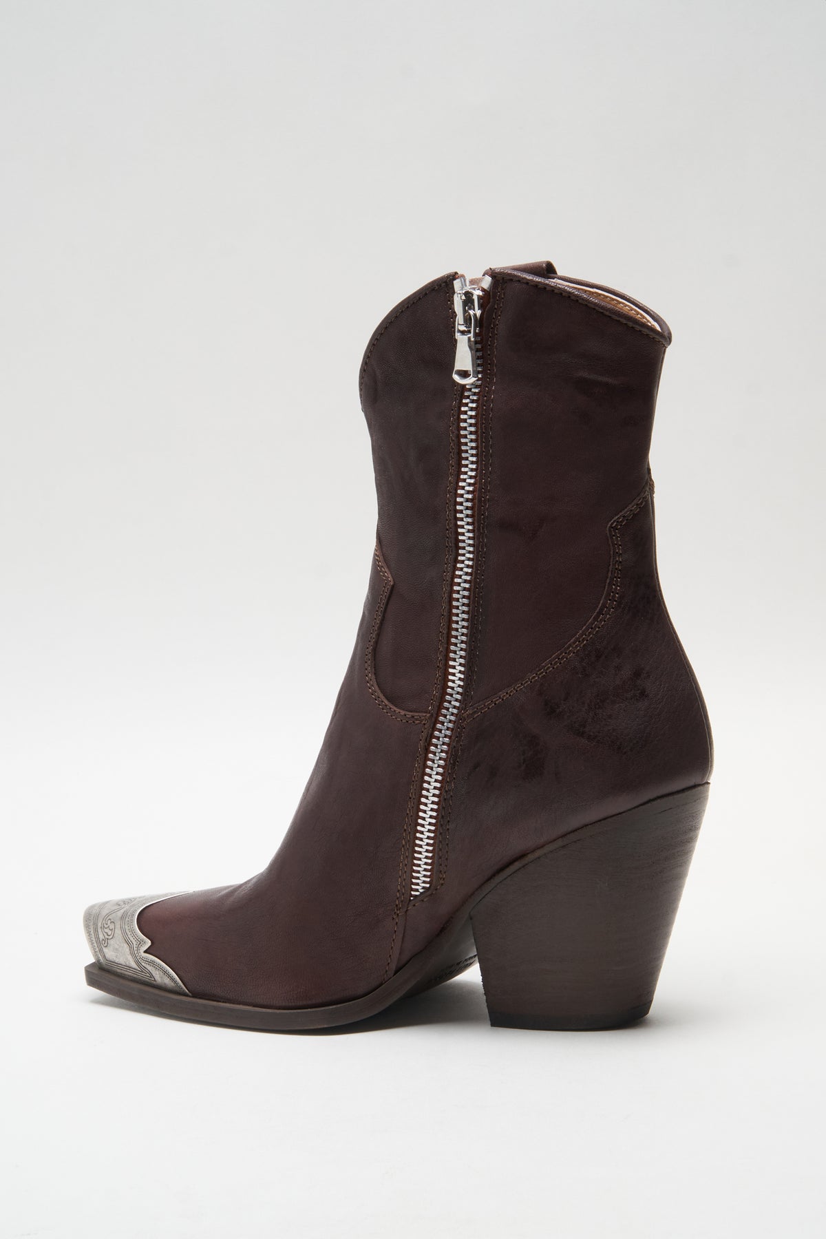 Brayden Western Boot - Hot Fudge