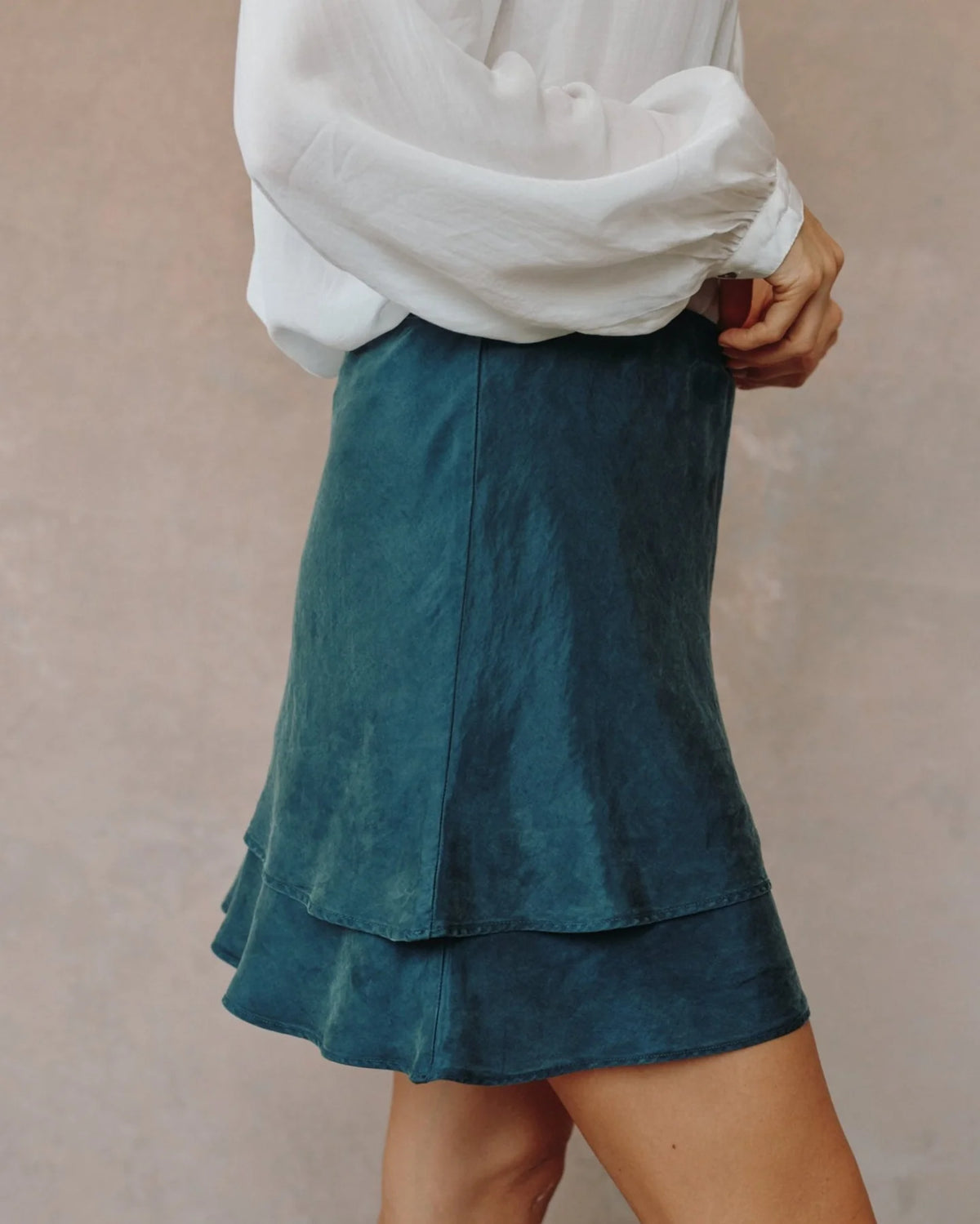 Layered Mini Skirt