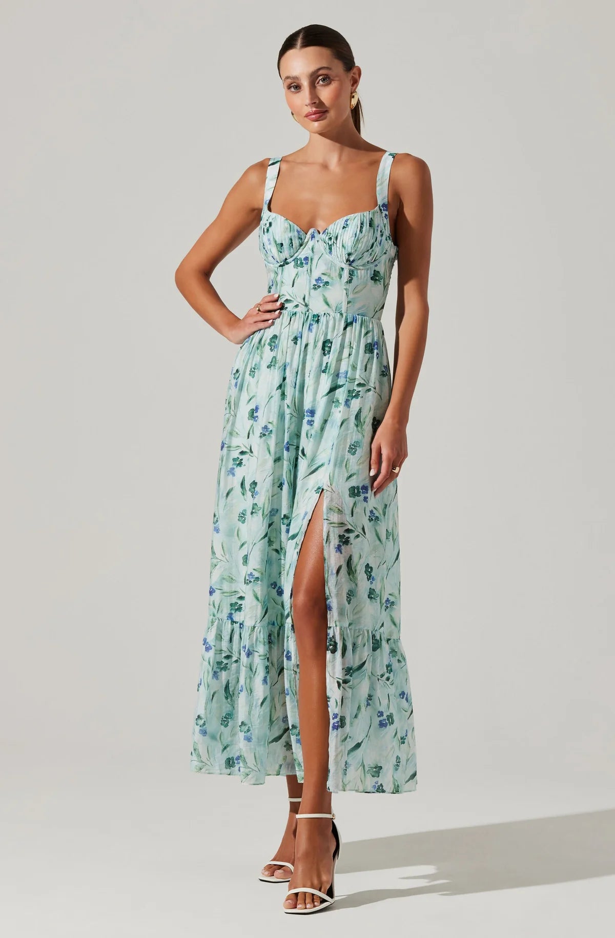 Kelby Corset Midi Dress La Tre Clothing Kelby Corset Midi Dress La Tre Clothing
