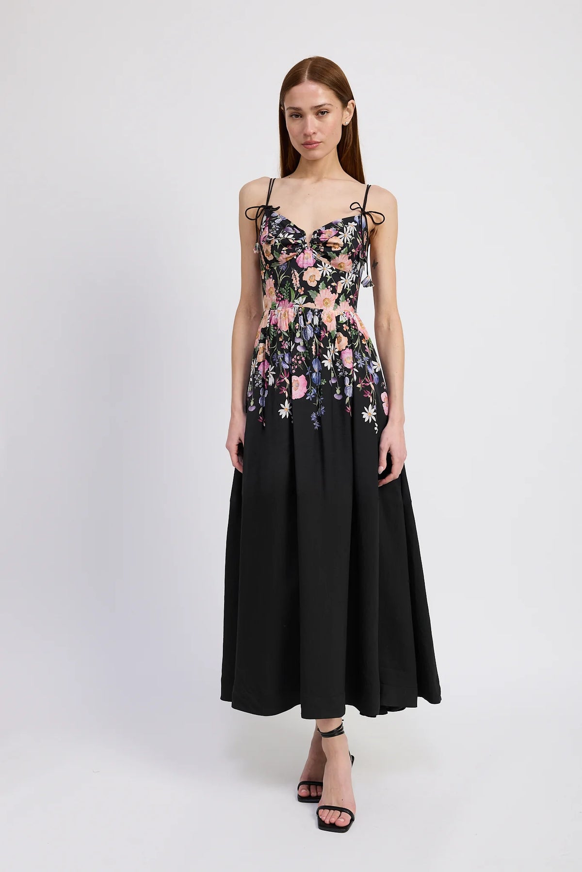 Nanette Tie Maxi Dress