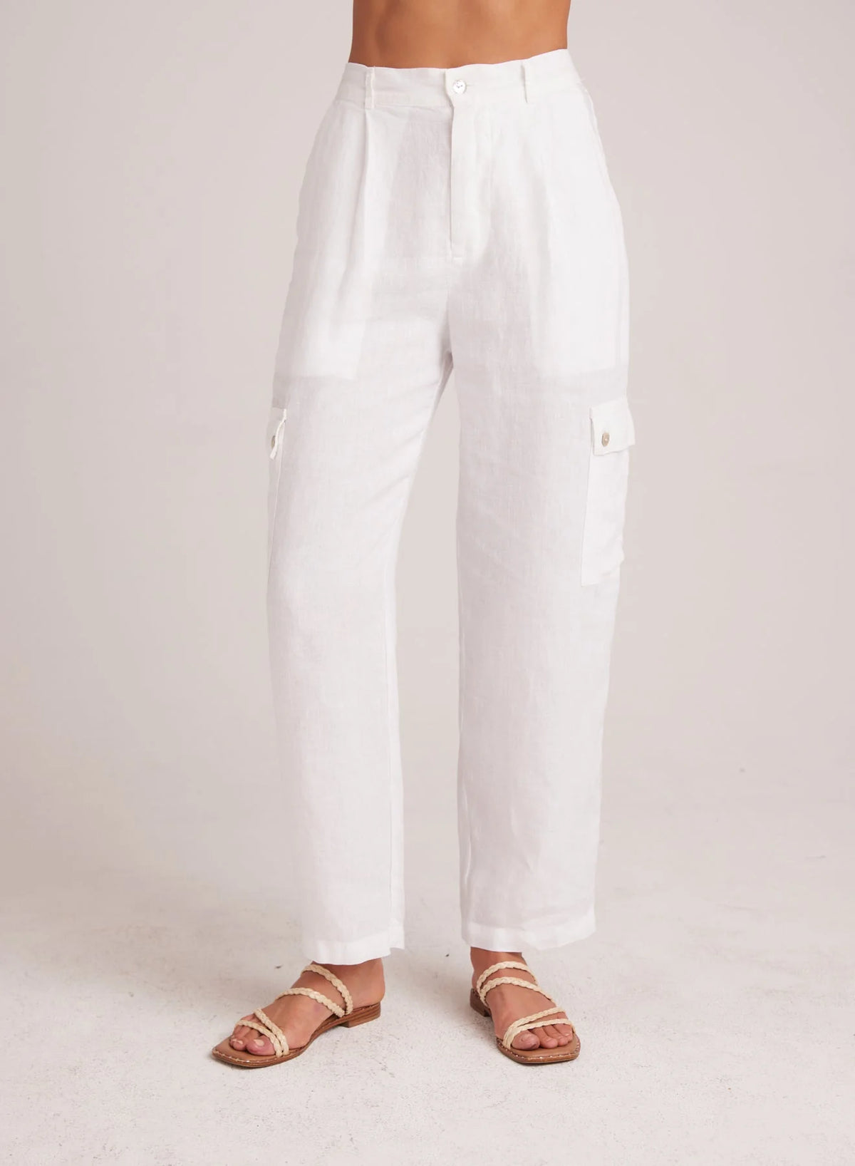 Pleated Cargo Trouser