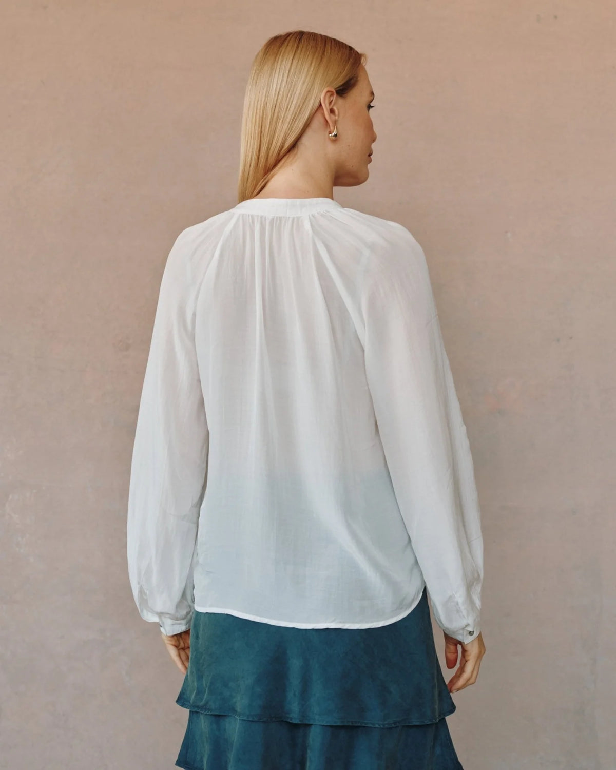 Full Sleeve Raglan Button Down