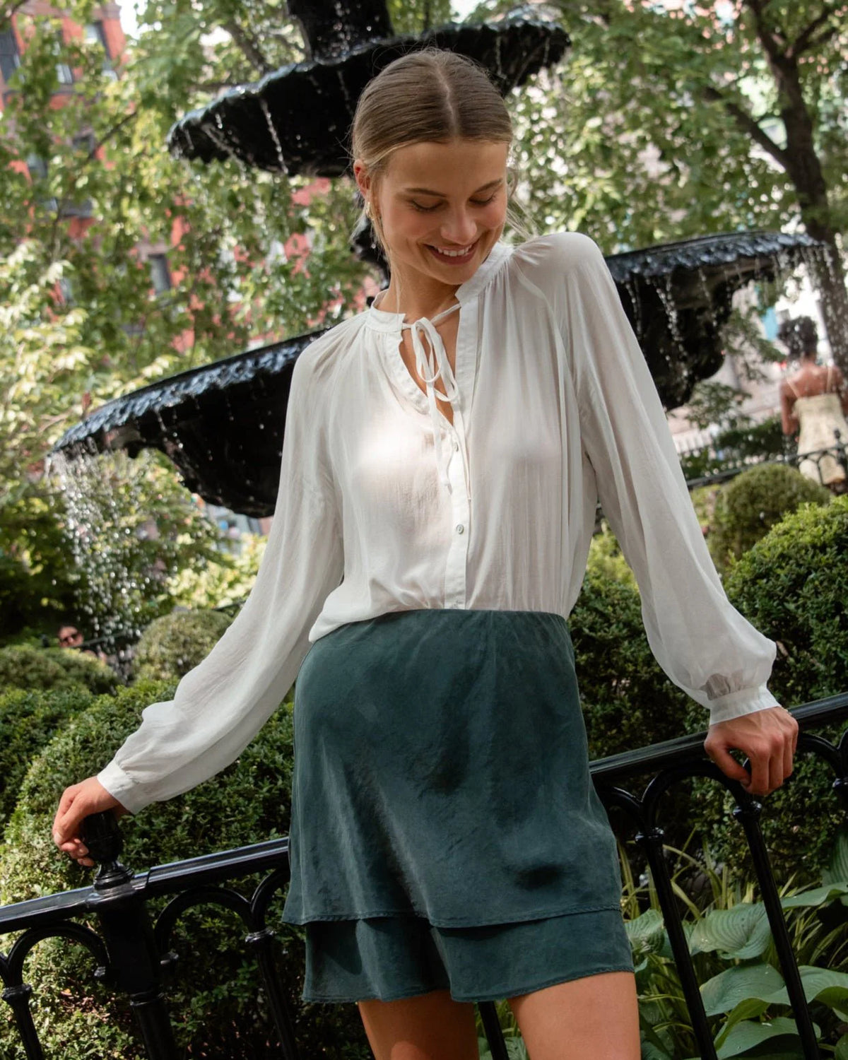 Layered Mini Skirt