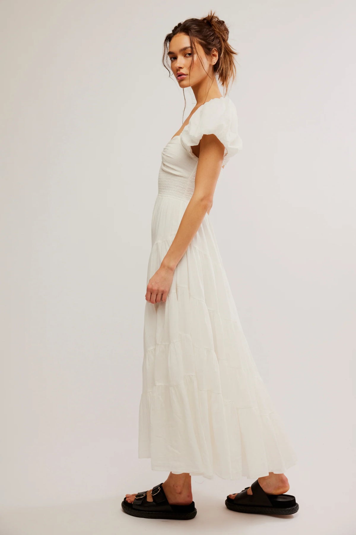 Sundrenched Short Sleeve Maxi