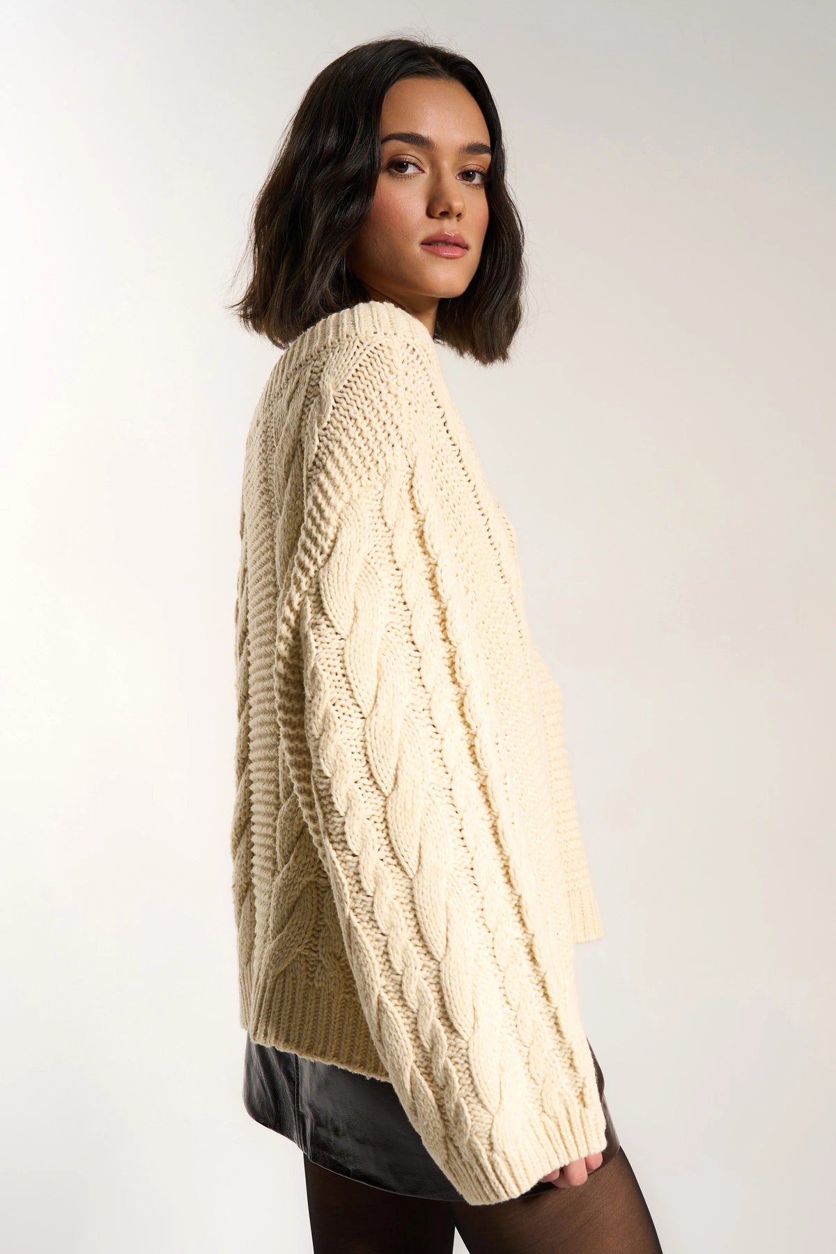Melanie Cableknit Pullover