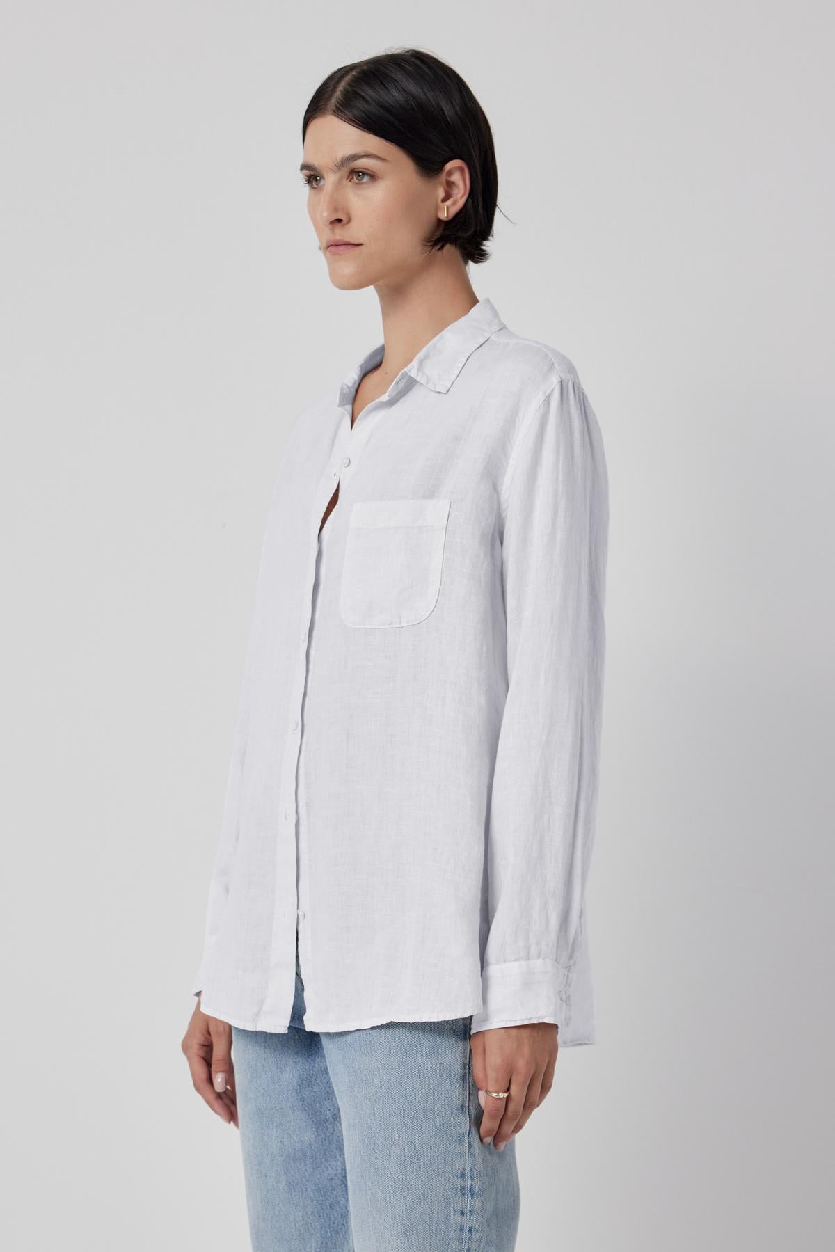 Mulholland  Linen Button Down