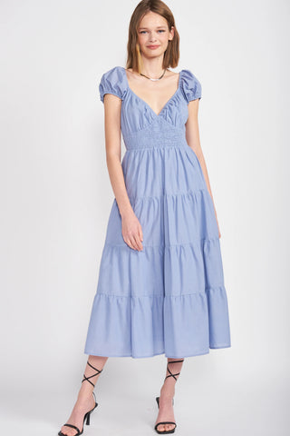 Bleu Midi Dress