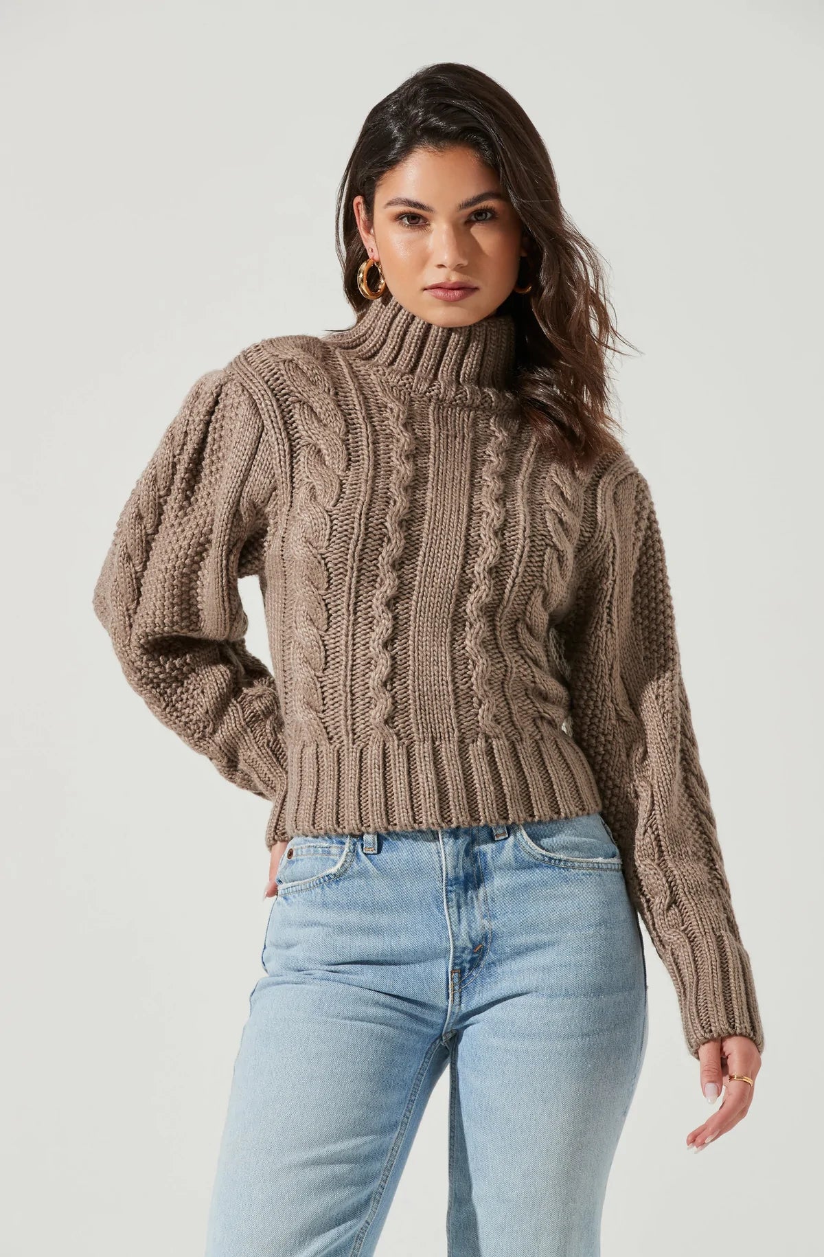 Haisley Cable Knit Sweater