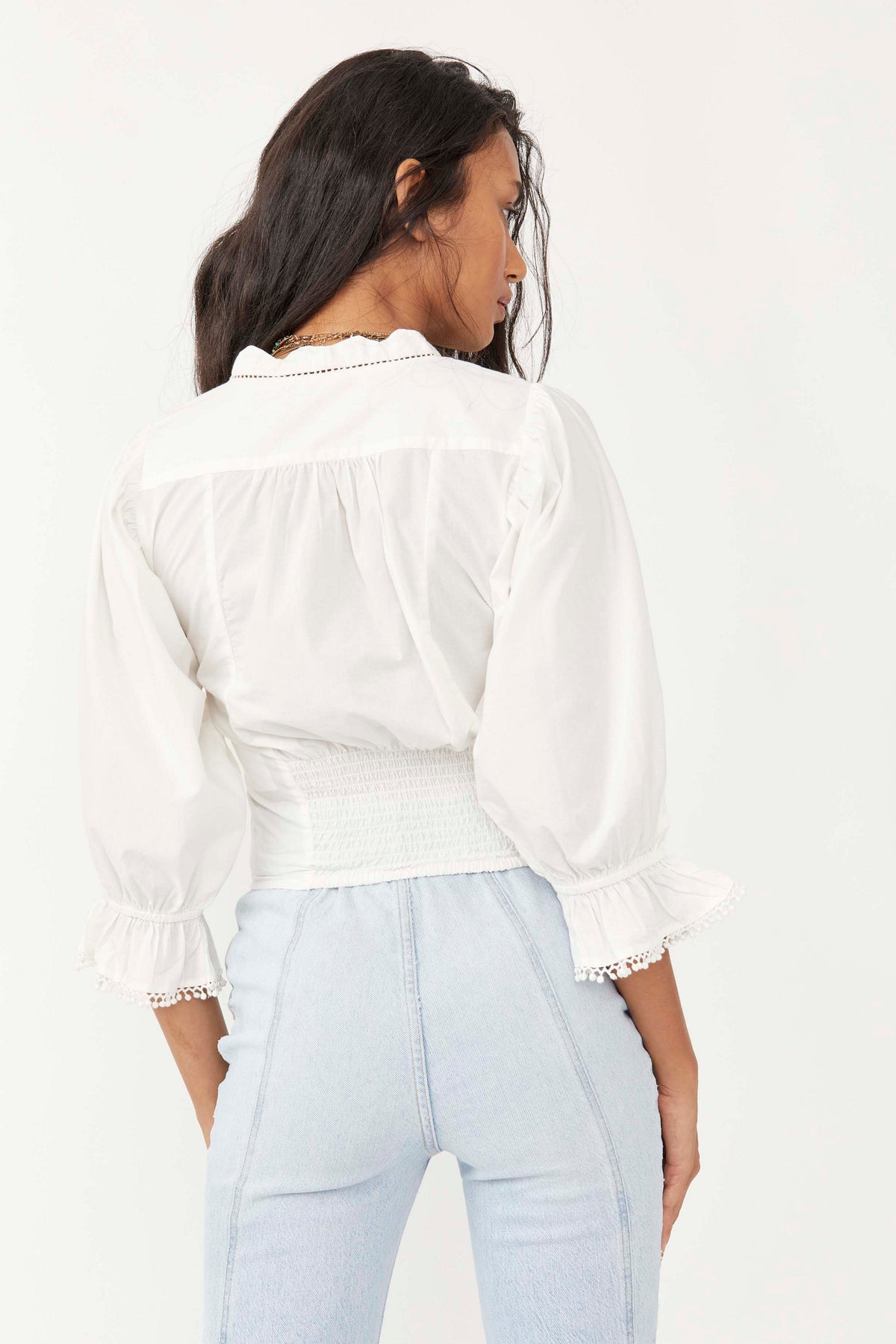 Louella Embroidered Top
