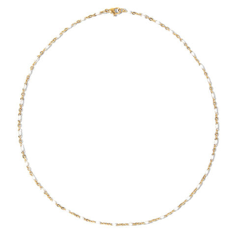 Marlow White Dainty Necklace