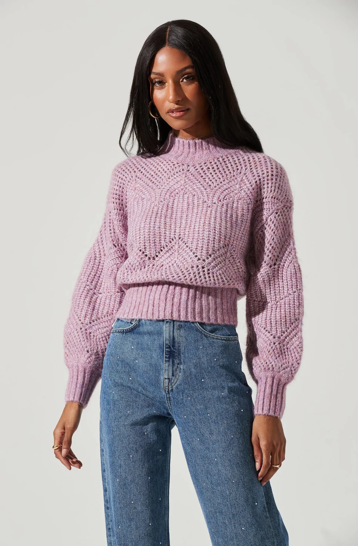 Serenity Mock Neck Sweater